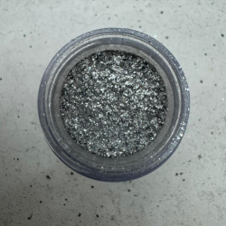 Изображение Глиттер мелкая фракция серебро